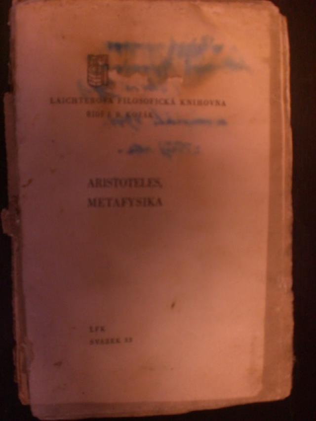 zobrazit detail knihy Aristoteles : Metafyzika