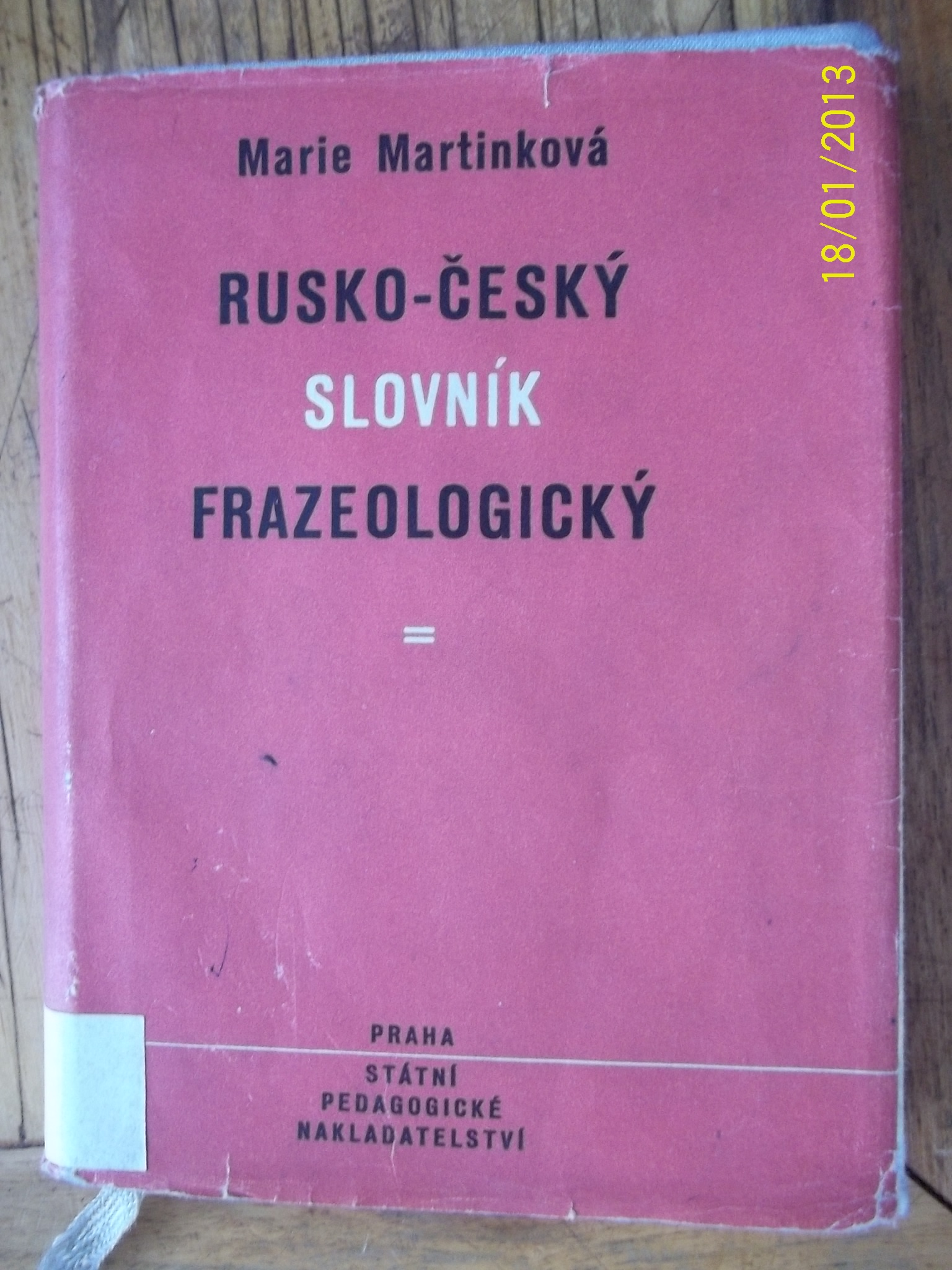 zobrazit detail knihy Martinkov, Marie: Rusko-esk frazeologick slovn