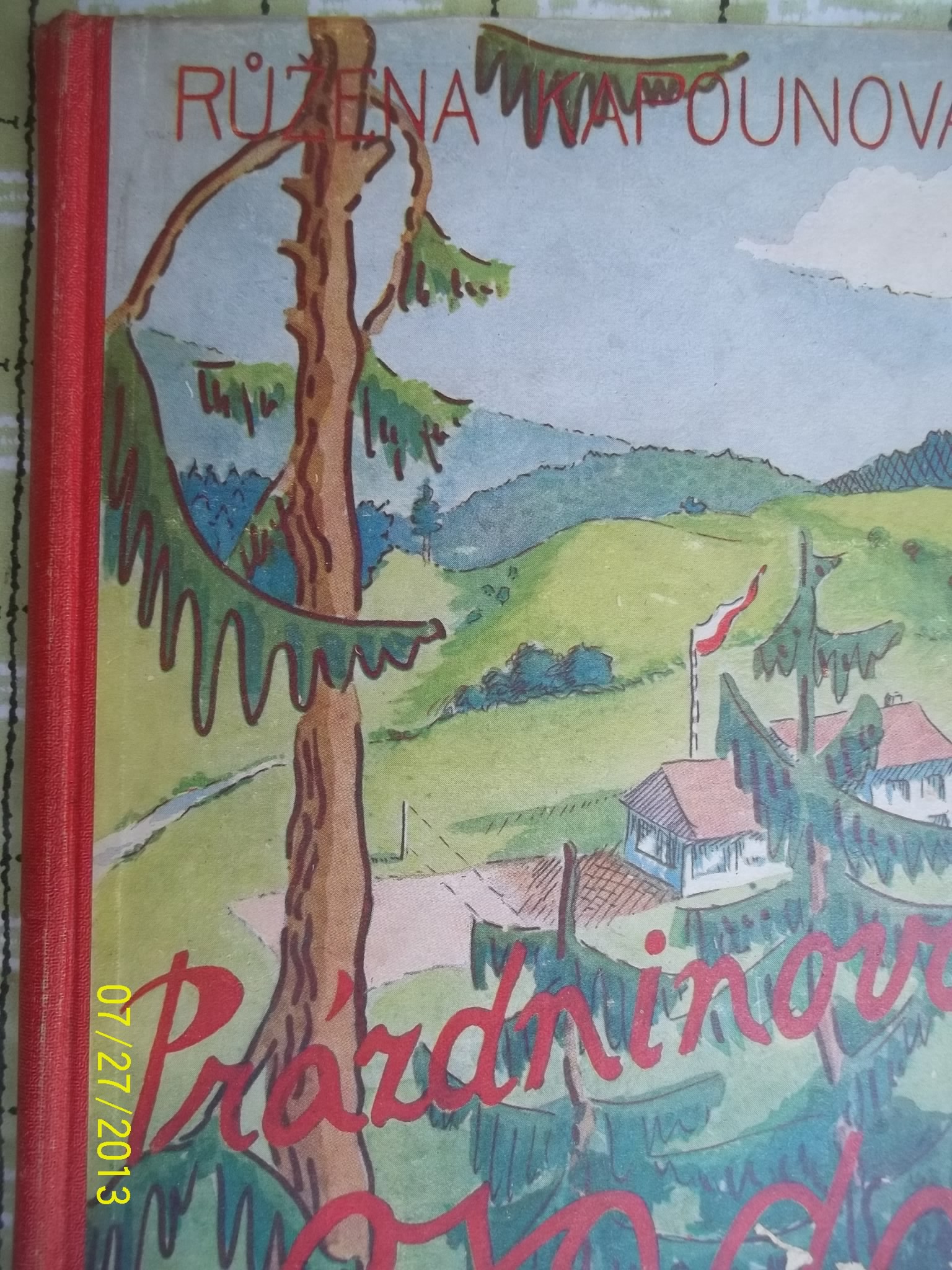 zobrazit detail knihy Kapounová, Růžena : Prázdninová osada