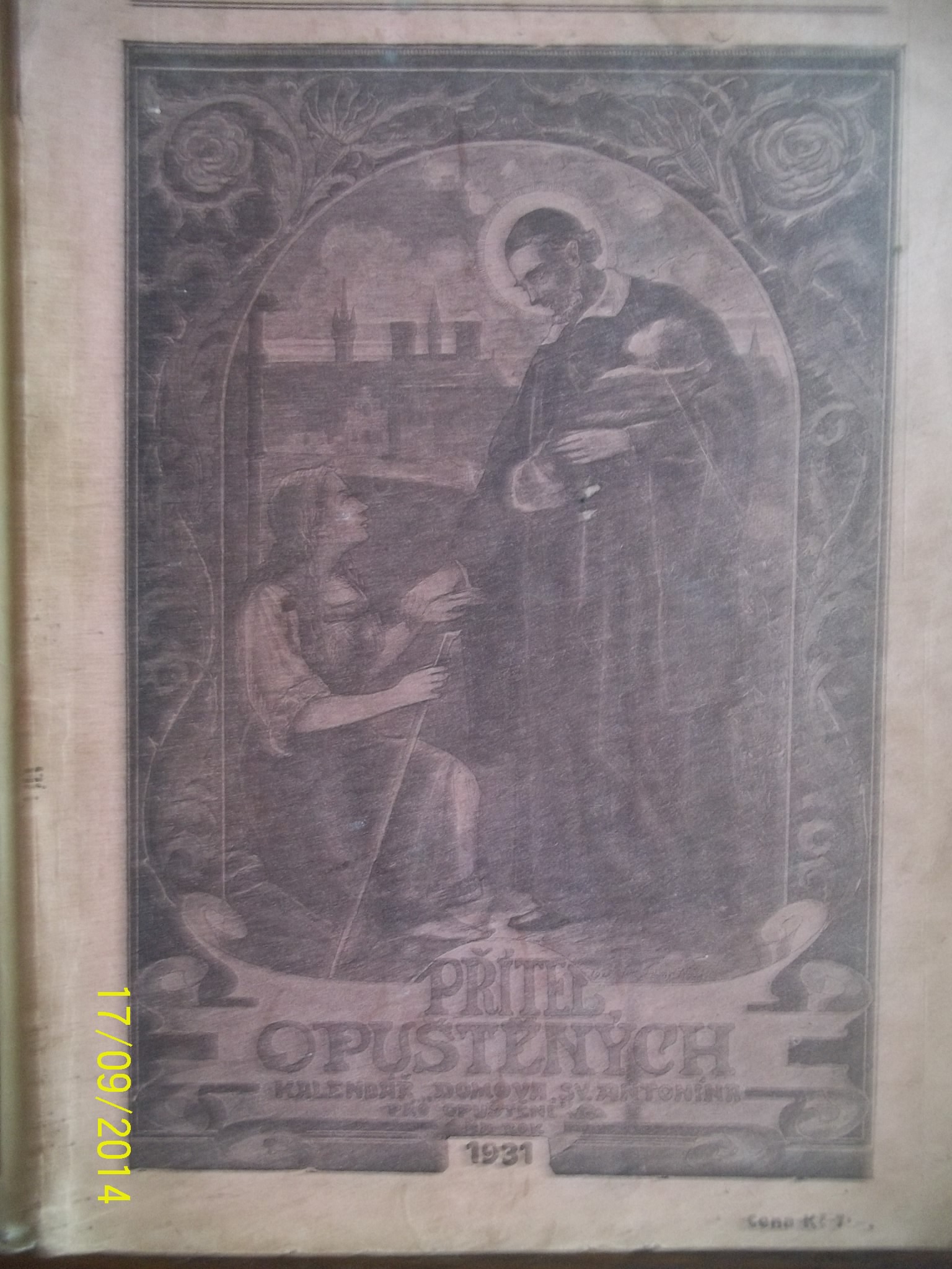 zobrazit detail knihy Kalend Ptel oputnch 1931