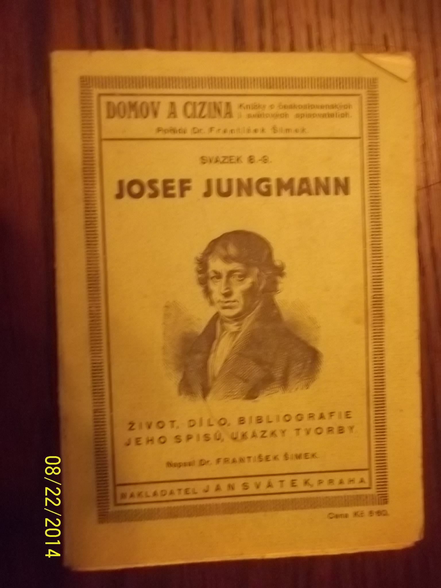 zobrazit detail knihy imek, Frantiek: Josef Jungmann