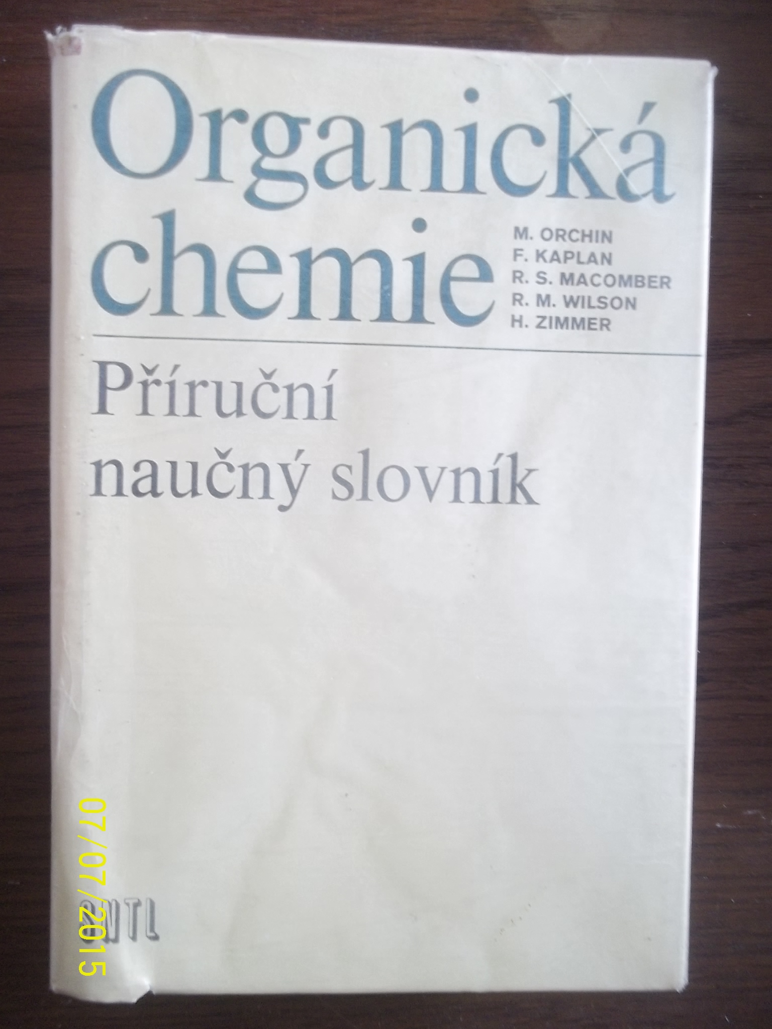 zobrazit detail knihy Orchin,  Kaplan a kol.: Organick chemie