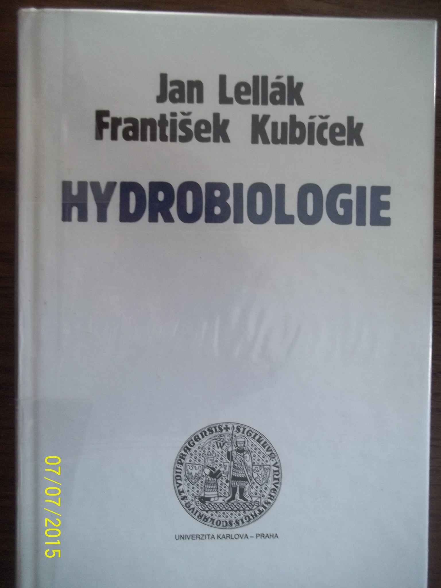 zobrazit detail knihy LELLK, Jan: Hydrobiologie 
