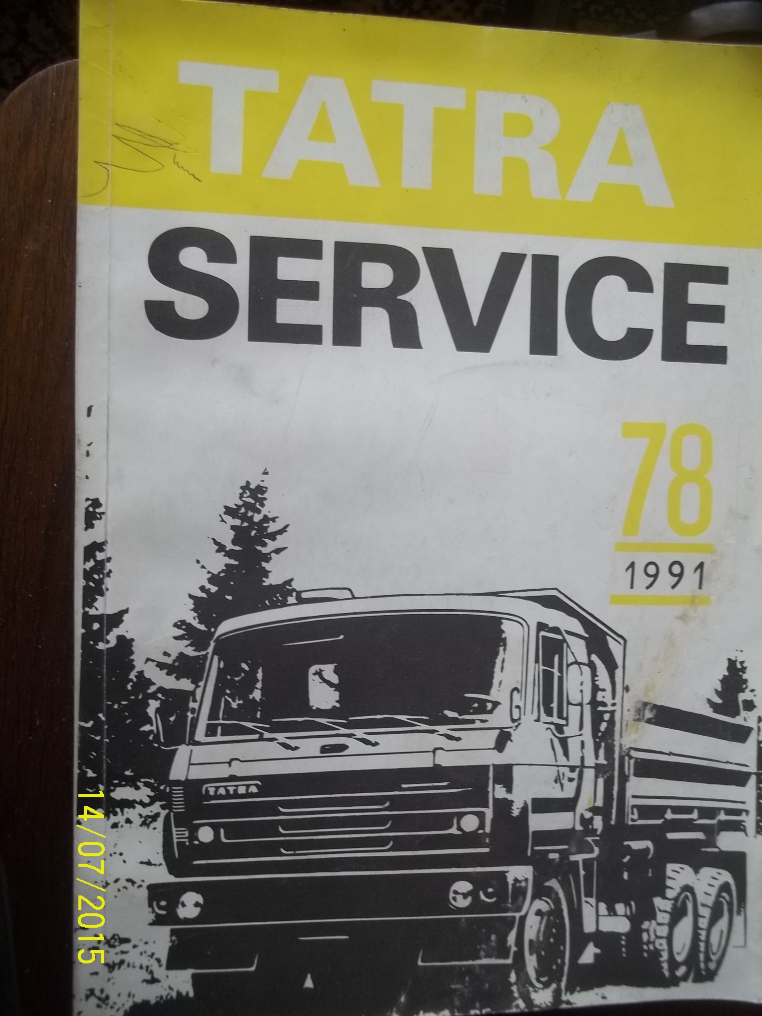 zobrazit detail knihy Tatra service 78 1991 