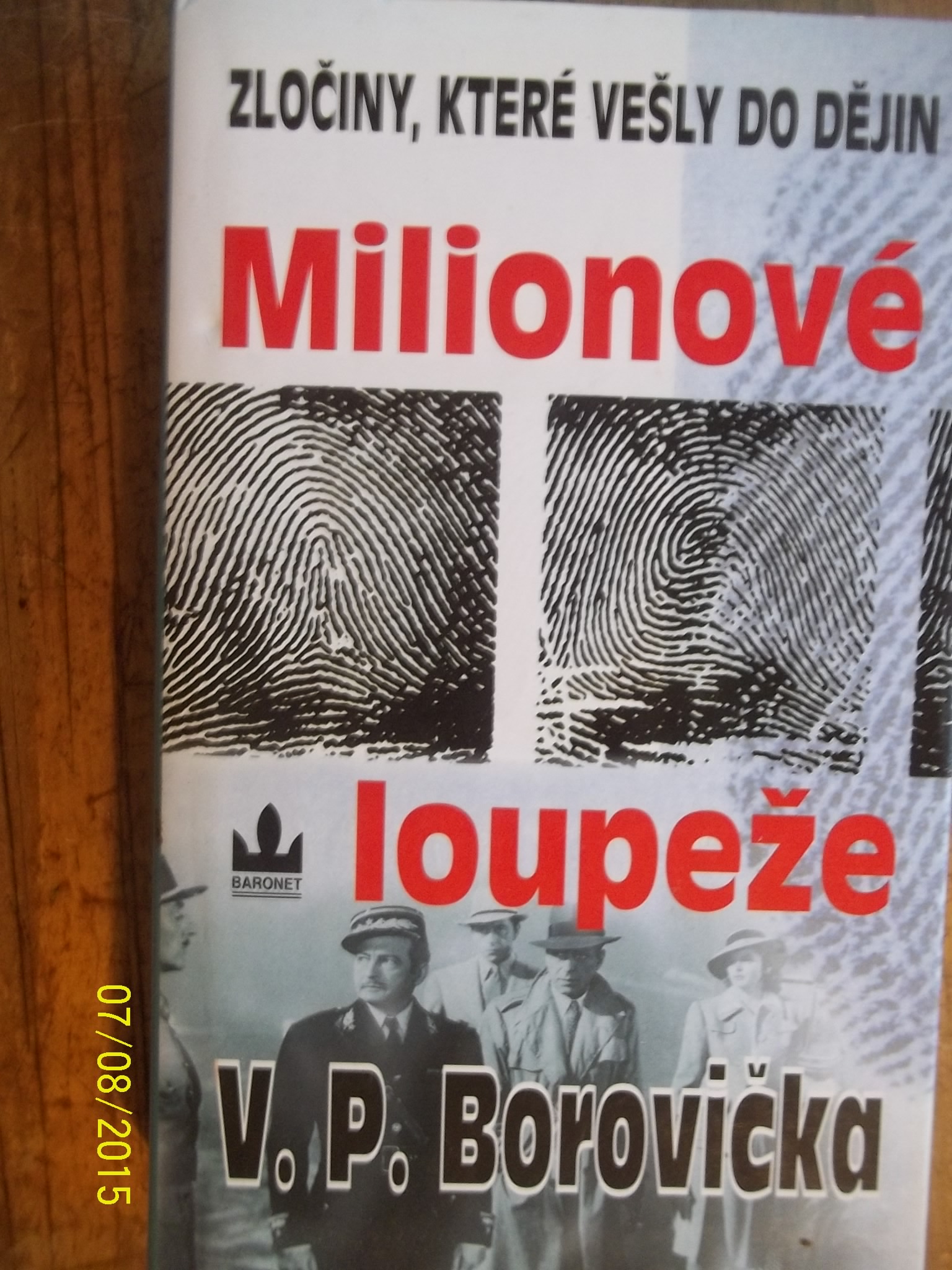 zobrazit detail knihy Borovika, V. P: Milionov loupee