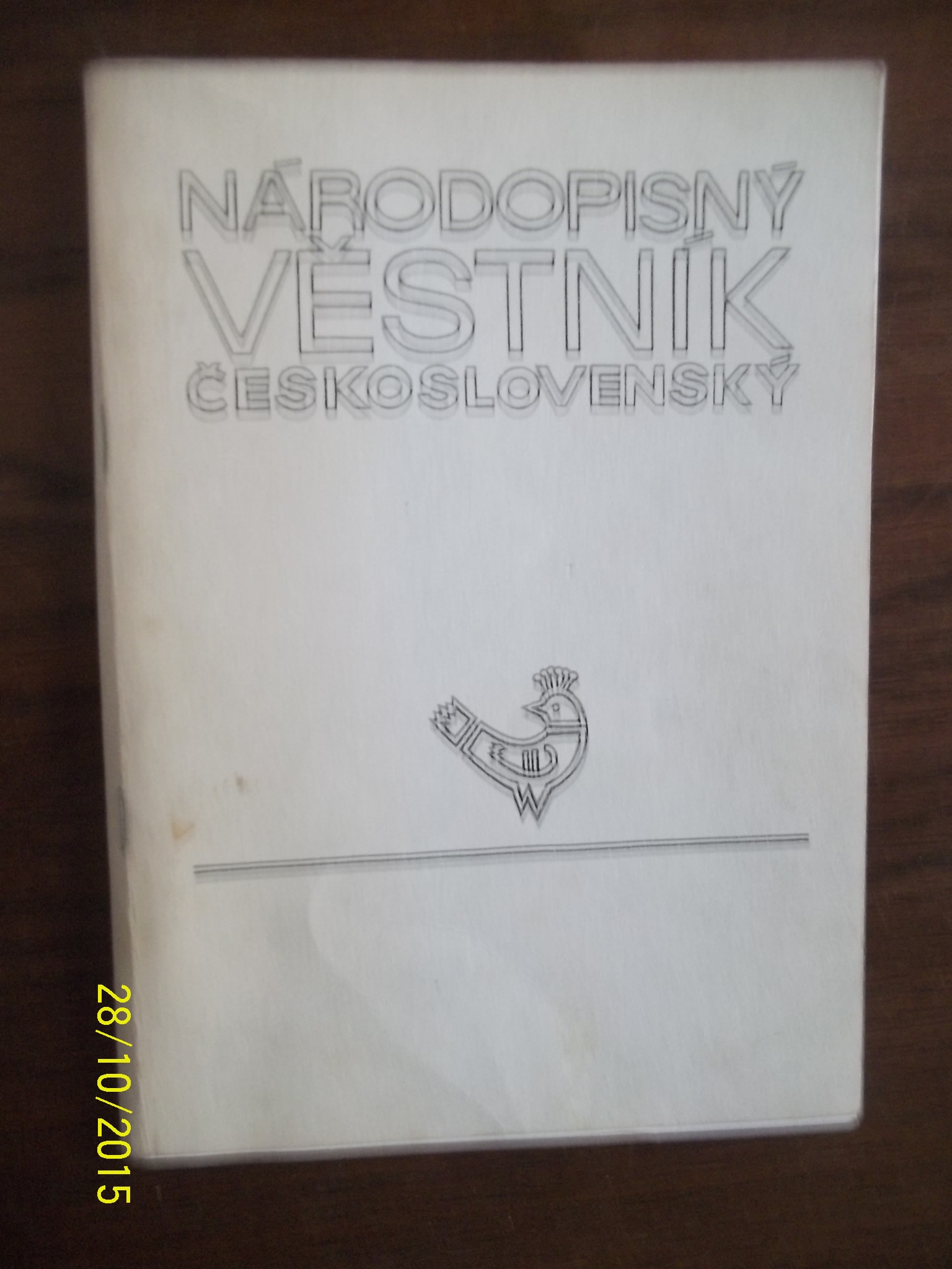 zobrazit detail knihy Nrodopisn vstnk eskoslovansk 1991