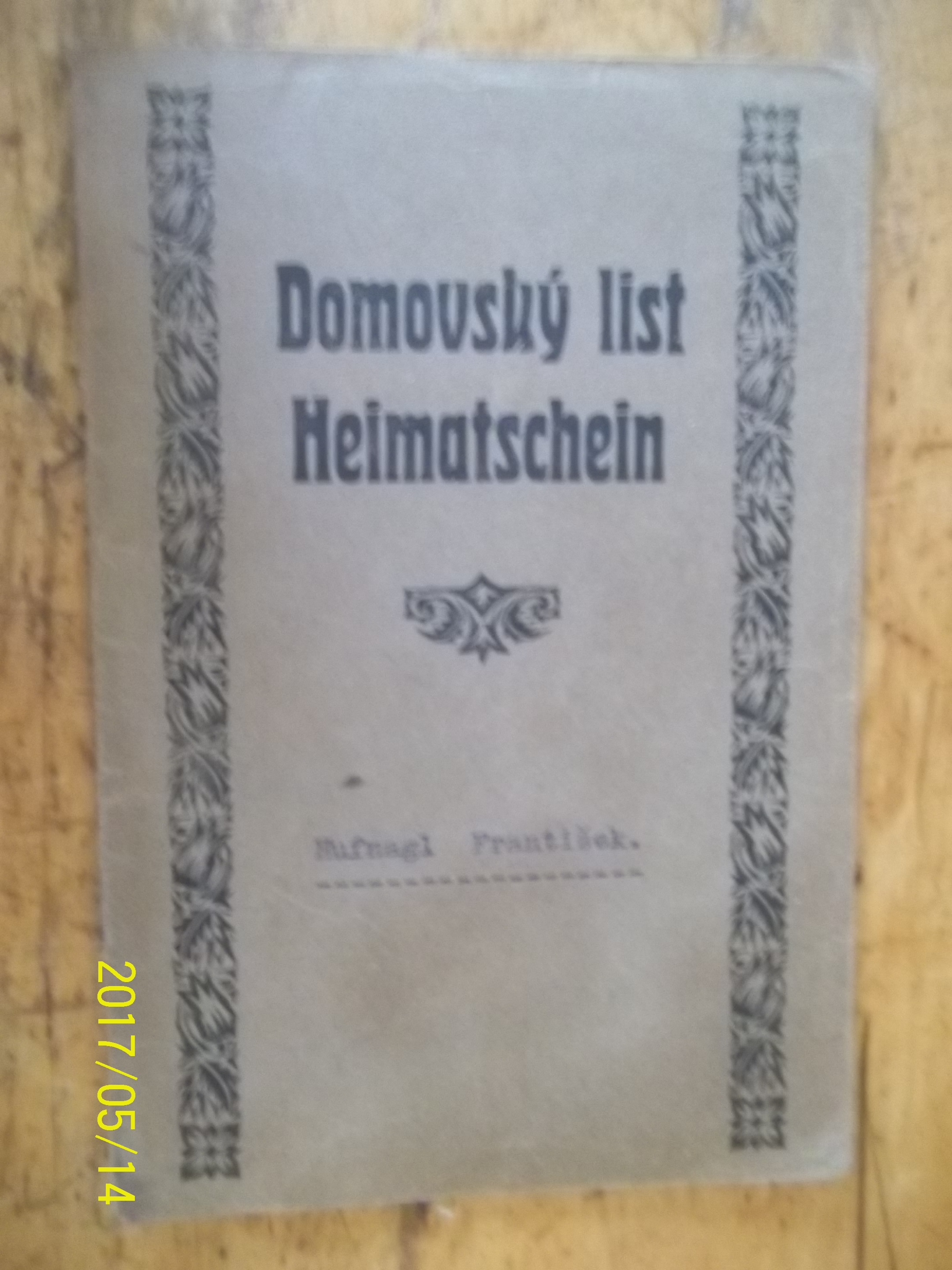 zobrazit detail knihy Domovsk list Svat k 1934
