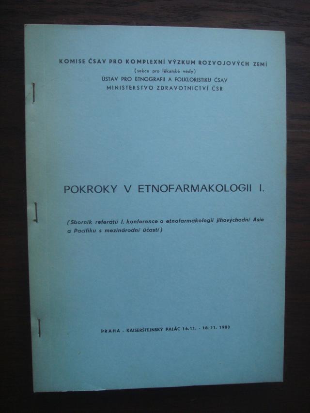zobrazit detail knihy ita a kol.: Pokroky v etnofarmakologii sbornk re