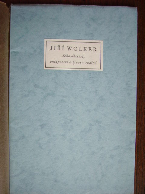 zobrazit detail knihy Wolkerov: Ji Wolker