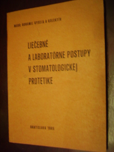 zobrazit detail knihy Kysela: Lieebn a laboratrne postupy v stomatolo