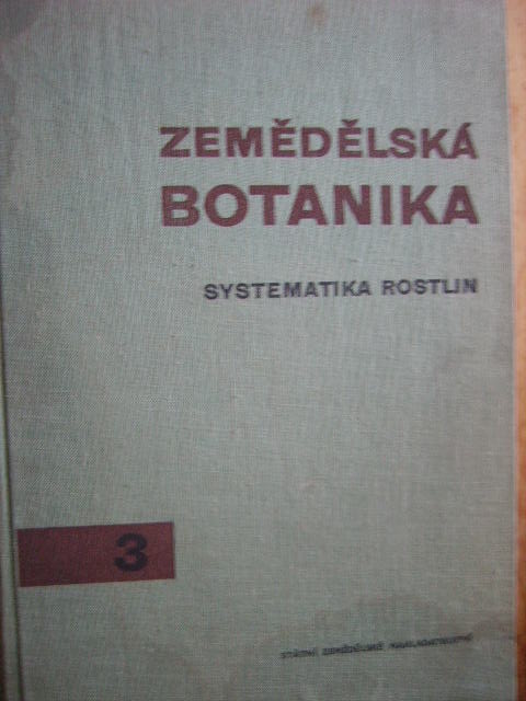 zobrazit detail knihy Vanurov R.: Zemdlsk botanika 3, Systematika r